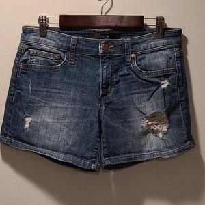 Joe's Jean Shorts Size 26 Distressed